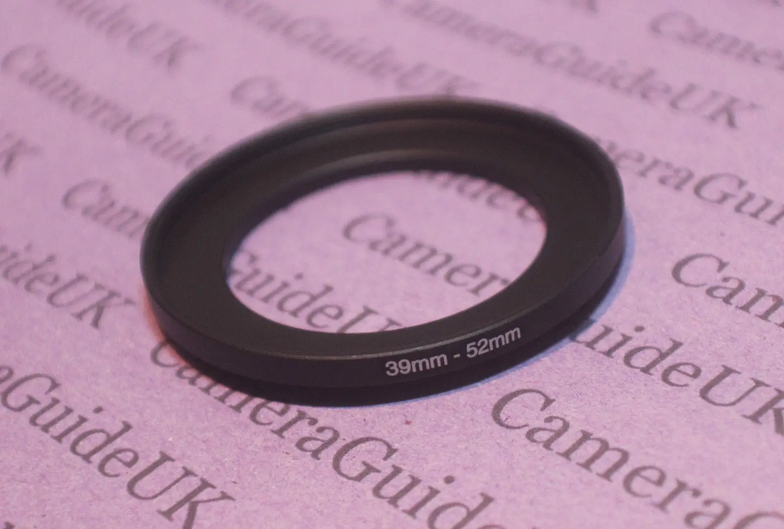 39mm-52mm 39-52mm 39 a 52 intensificam o adaptador do anel de filtro da lente