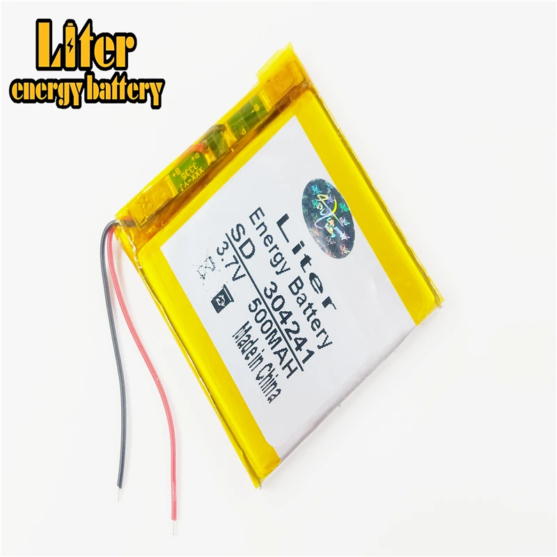500MAH 304241 của Polymer lithium Pin dành cho các nhà sản xuất