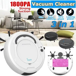 BOWAI USB Rechargable Automatic Robot Vacuum Cleaner Smart Sweeping Dry Wet Cleaning Machine Intelligent Vacuum Cleaner For Home