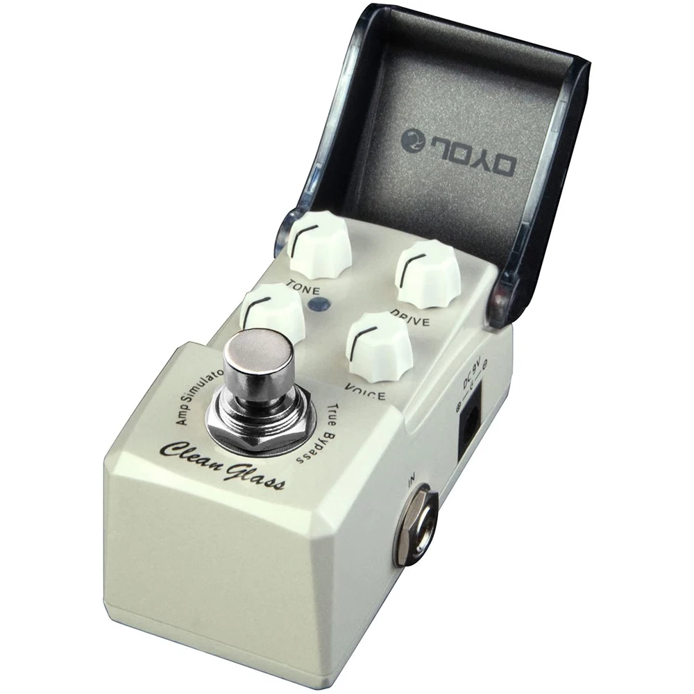 

Joyo Jf-307 Effects Pedal Guitar Parts Accessories Clean Glass Classic Sound Simulator True Bypass Electric Guitar Pedal
