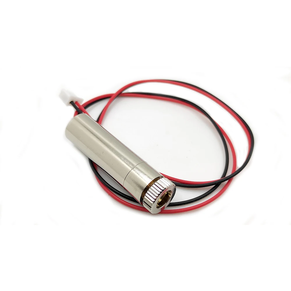 1pcs-10pcs Cross Focusable XH2.54 650nm 250mW High Power 1245 12x45mm 3V-4.5V Red Laser Module Industrial 12mm LED LD Module