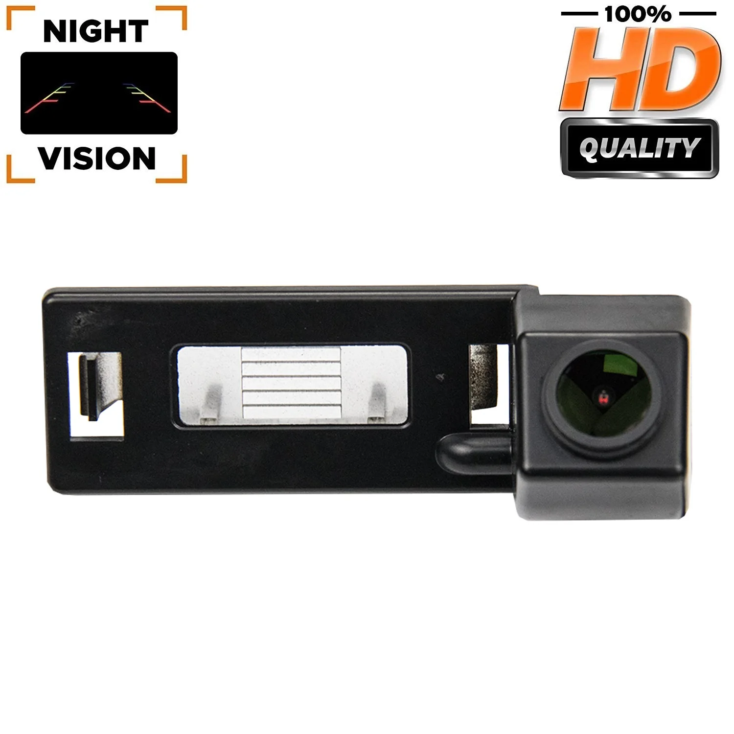 HD 1280*720p Camera Plate Light License Rear View Backup camera for Skoda Superb Skoda Yeti 2013, Night Vision Waterproof Camera