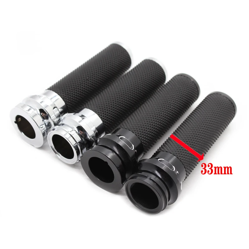 Motorcycle 1''25mm Handlebar Electronic Throttle Hand Grips For Harley Touring Road King Street Glide FLHX Softail Deluxe FLSTN