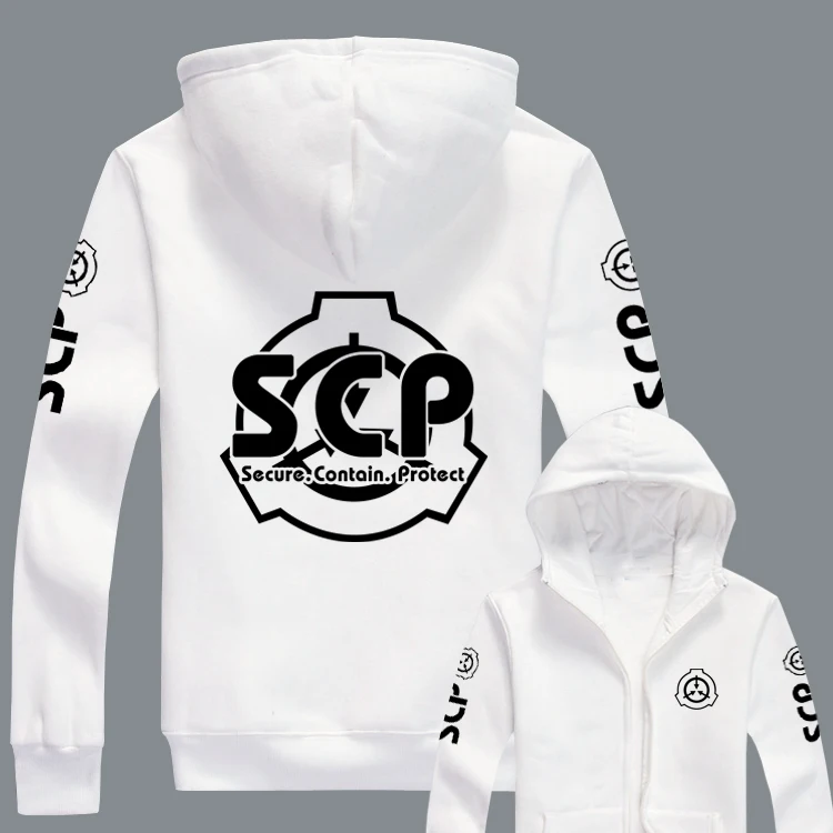 Neue Ankunft Cosplay Männer Frauen für Anime SCP Foundation Design Hoodie Pullover Kostüm Langarm Unisex Jacke Mit Kapuze Sweatshirt