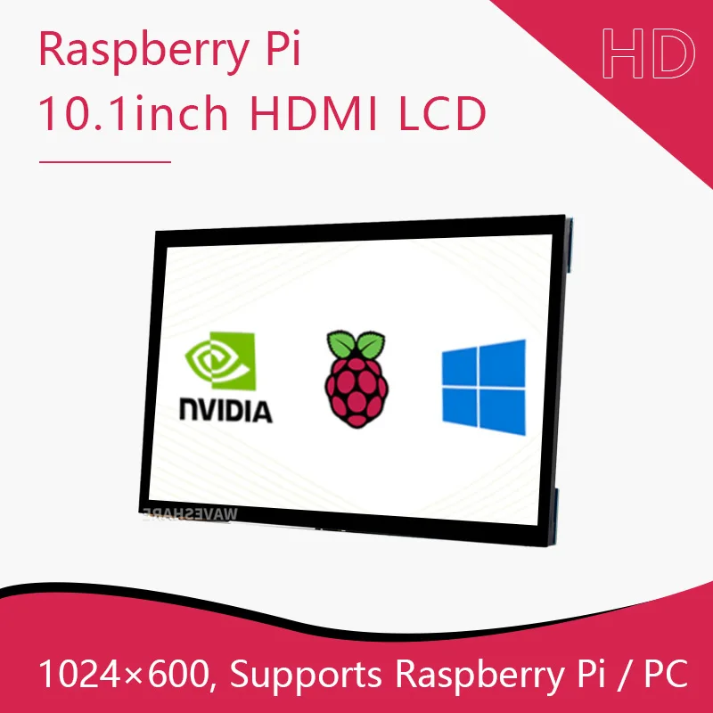 Waveshare 9Inch 10.1Inch Hdmi Lcd Touch Screen Ondersteuning Raspberry Pi 4/3/2 & Jetson Nano Dev kit