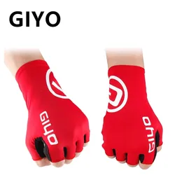 GIYO Touch Screen mezze dita lunghe Gel sport bici guanti da ciclismo MTB Road bike equitazione guanti da corsa donna uomo guanti da bicicletta