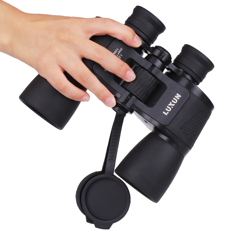 Imagem -04 - Luxun 12x50 Binóculos hd de Alta Potência 50 mm Grande Lente Objetiva Bak4 Prisma Telescópio Portátil para Caminhadas ao ar Livre Acampamento