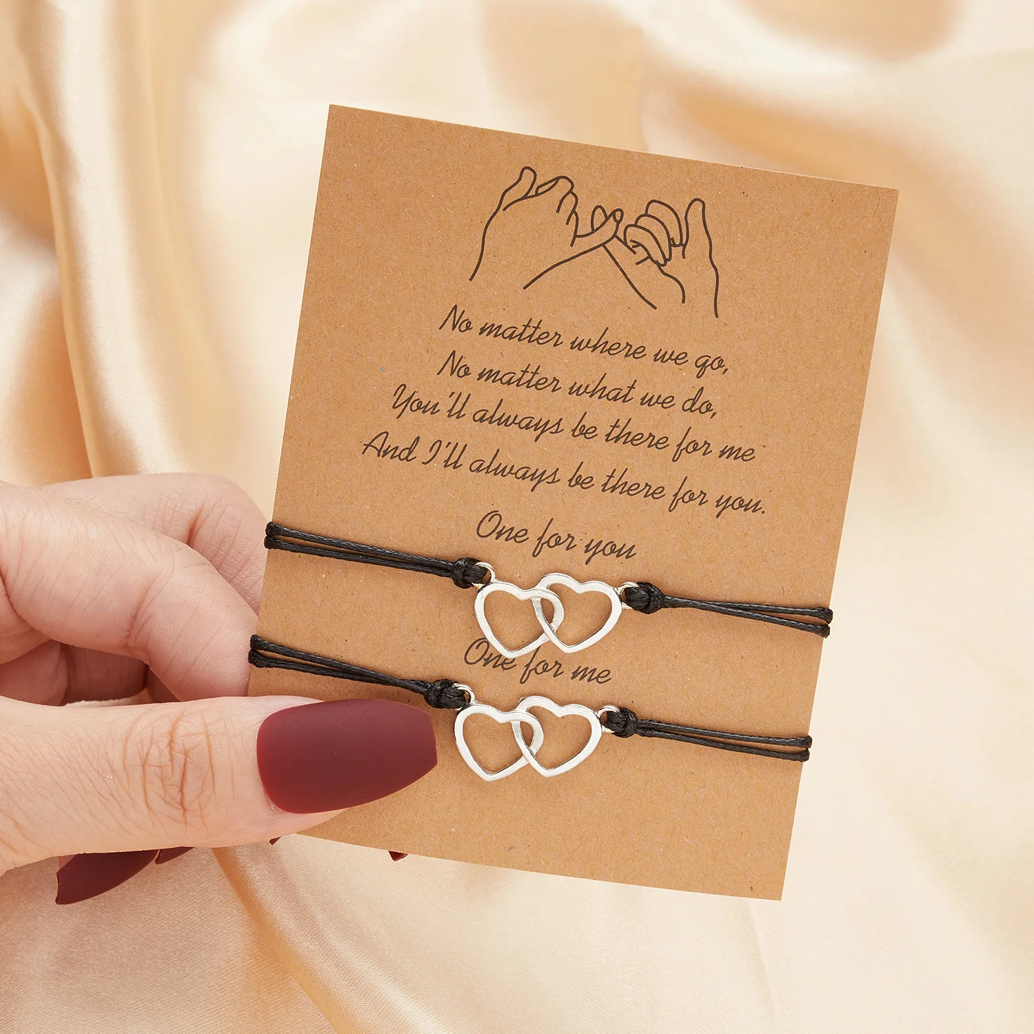2 teile/satz Charme Paar Freundschaft Armband Liebe Herz Daisy Vulkanischen Stein Perle Armreifen Armband Für Frauen Männer Glück Merk Schmuck – Detail 30