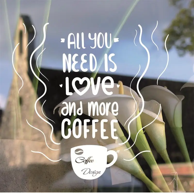 

Кофейная чашка, стекло, логотип, наклейки, чайное время, магазин, настенные наклейки, кофейня, вывеска, окно, художественная роспись, съемный кухонный Декор