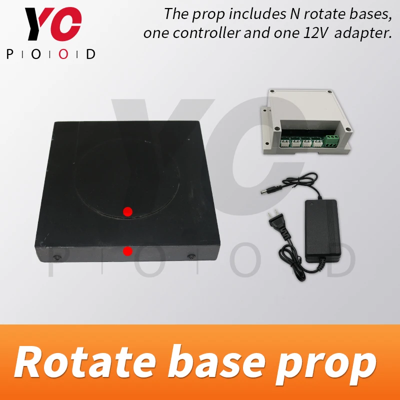 YOPOOD Rotating base prop rotate the base to correct position to unlock in real life Escape room game