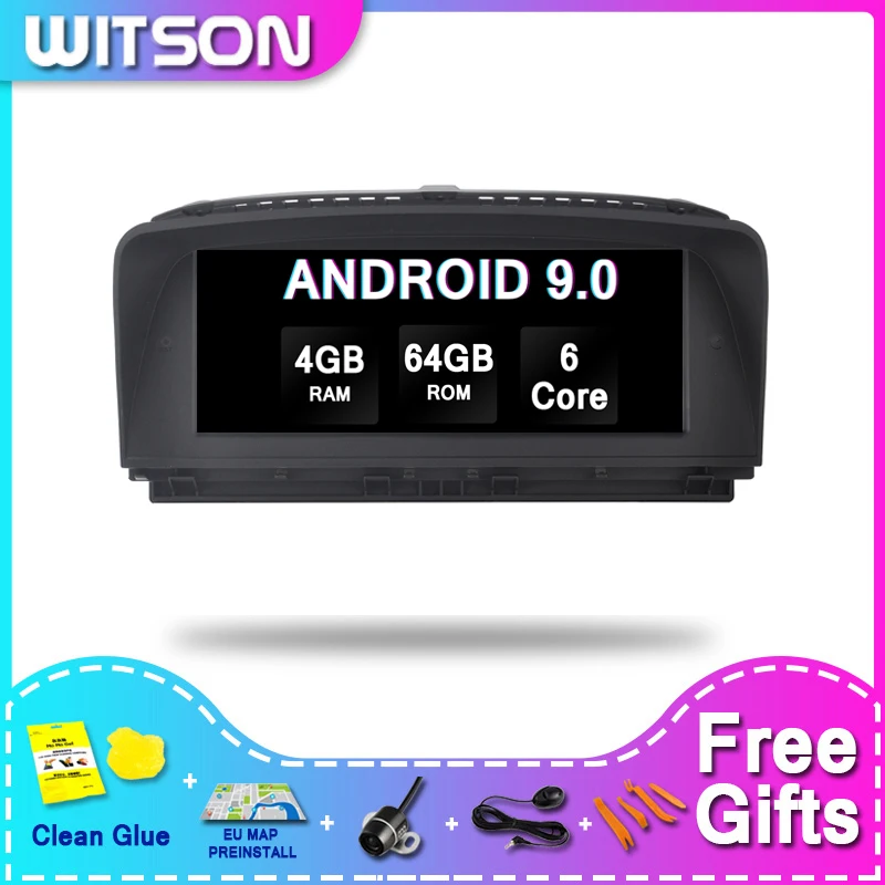 

WITSON BMW BIG SCREEN Android 11.0 Car DVD Gps For BMW 7 Series E65/E66 (2004-2009) 4G RAM 64GB ROM Car Audio System Multimedia