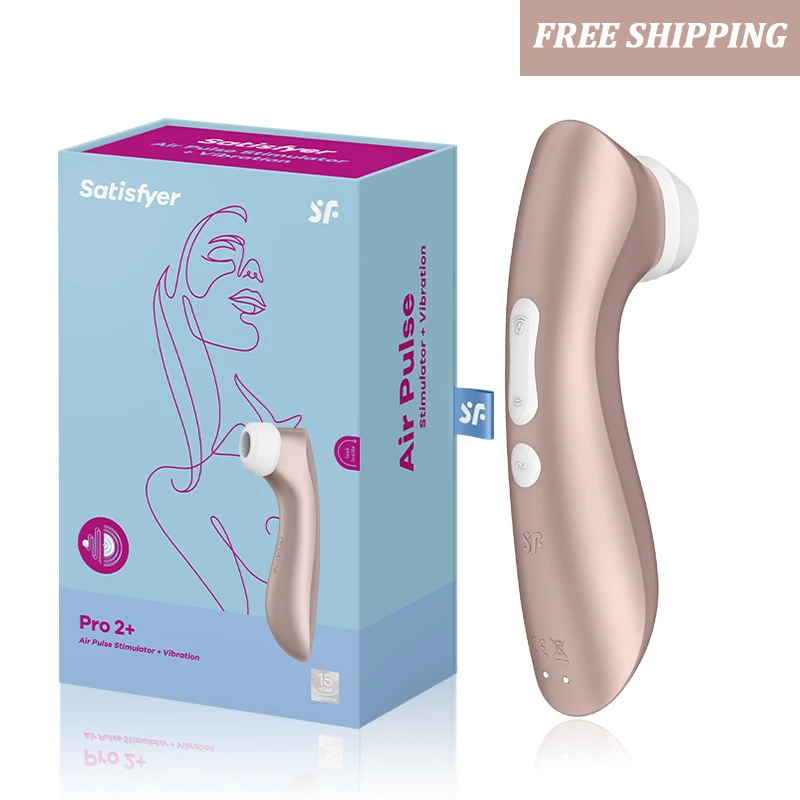 Satisfyer Pro2 Vibration Version Sucking Vibrator Clitoris stimulator Silicone nipple sucker UYO Sex Toys for woman sex shop