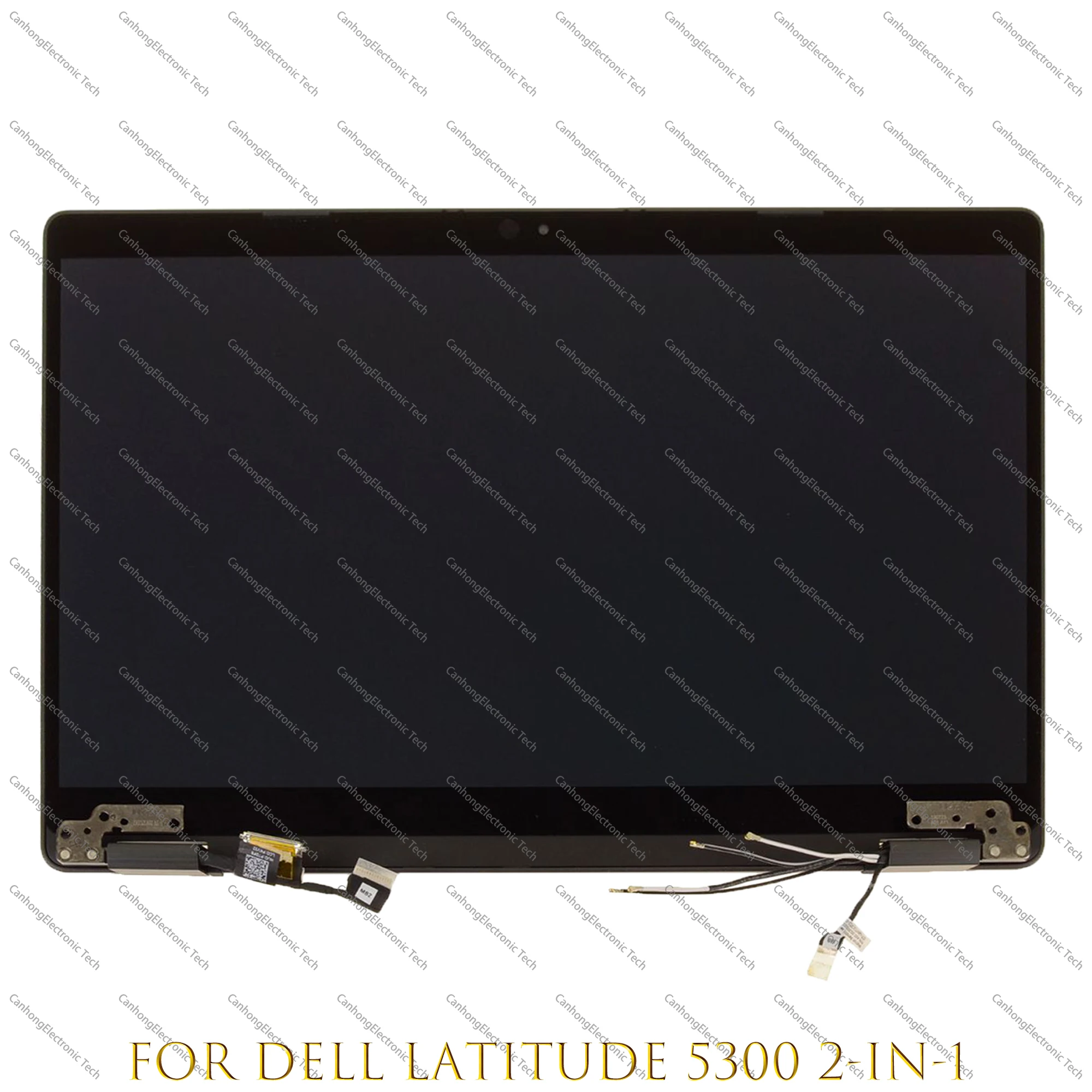 13.3 "fhd para dell latitude 5300 2-em-1 p96g p96g001 lcd substituição digitador da tela de toque conjunto completo com dobradiças