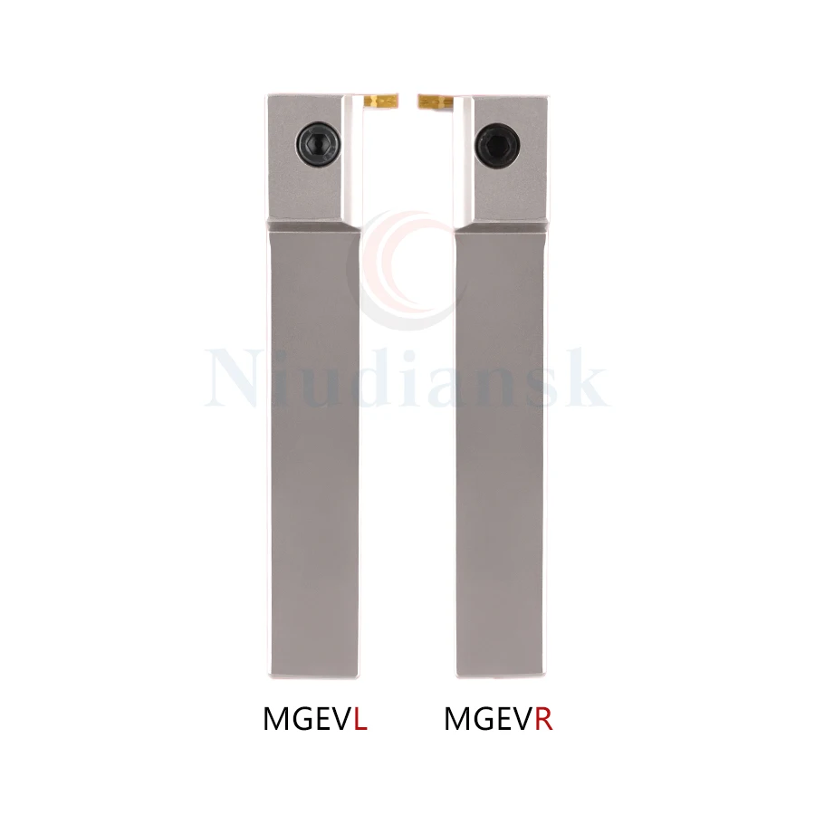 MGEVL1616-2T8 MGEVL2020-2T10 Grooving Turning Tool Holder MGEVL2020K-3T15 External Slotting Tool MGEVL2525M-4T15 CNC Lathe Tools