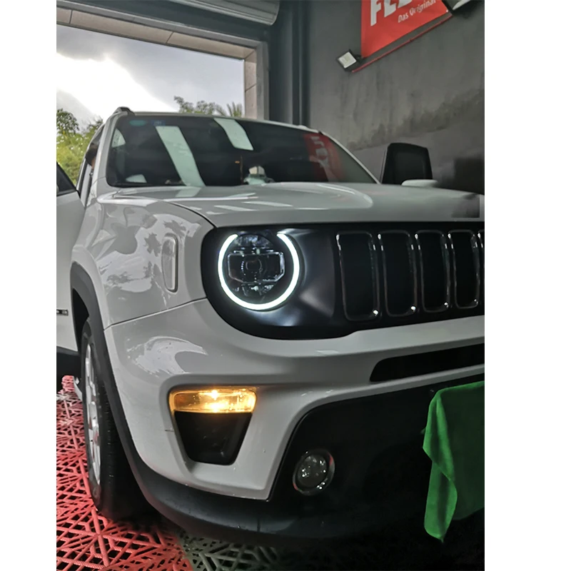 

Передняя фара в сборе для Jeep Renegade 2016-2020, 2 шт.