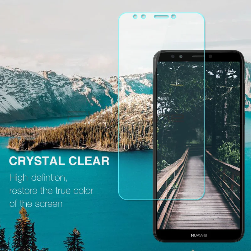 3pcs Vetro Temperato per huawei Y7 Prime 2017 Protezione Dello Schermo Per Per huawei Y7 Pro 2018 Y7 Prime 2019 9H Vetro di Protezione