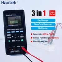 Hantek 2C42 2C72 2D42 2D72 Digital Multimeter tester  Handheld Oscilloscope Usb Waveform Generator 3in1 Osciloscope Portable