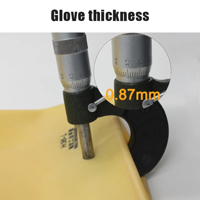 Long Protective Gloves Acid Resistant Chemical Protection Latex Industrial Gloves for Work FOU99