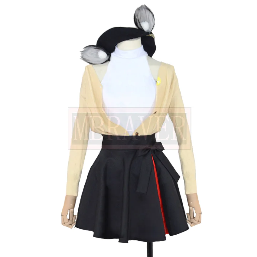 

2021 VTuber Hololive Okami Mio Ookami Mio Cosplay Costume Halloween Christmas Party Uniform Custom Made Any Size