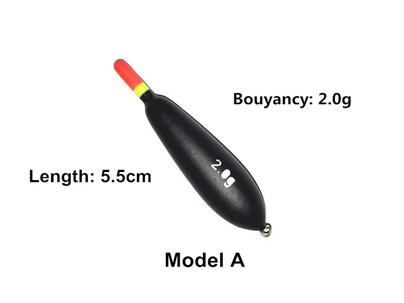 Newdonghui Assorted Balsa Float Freshwater Fishing Float Flotteur Pose Bobber Flotador 2.0G 2.5G Model 6412 Assort 10 pcs