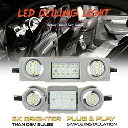LED Car Interior Dome Light Roof Reading Lamps For VW Passat B6 B7 CC Golf 4 5 6 Plus Jetta Tiguan Touran Scirocco Sharan Beetle