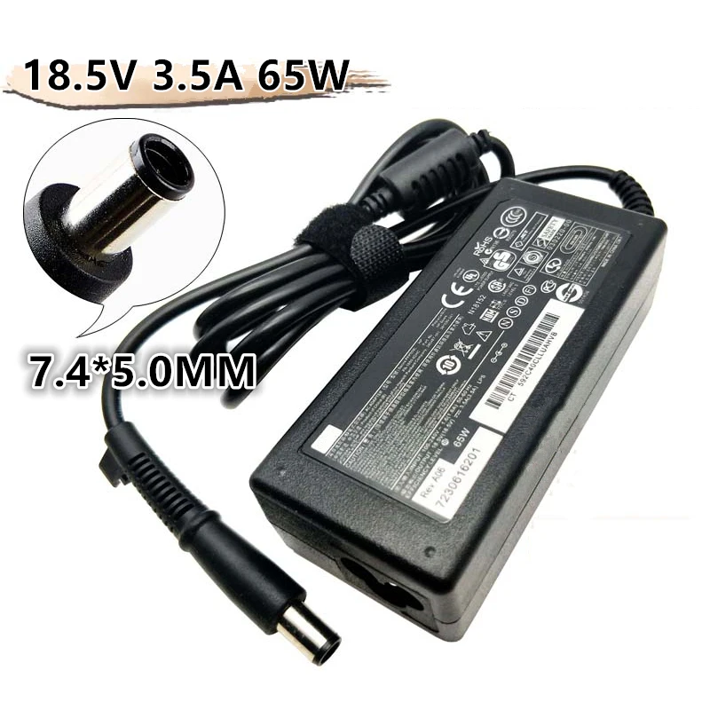 

18.5V 3.5A 65W Universal Laptop Power Adapter Charger For HP 2510P 2530P 2710P 2740P 2760P 2210B 6515B 6510B Notebook Adapter