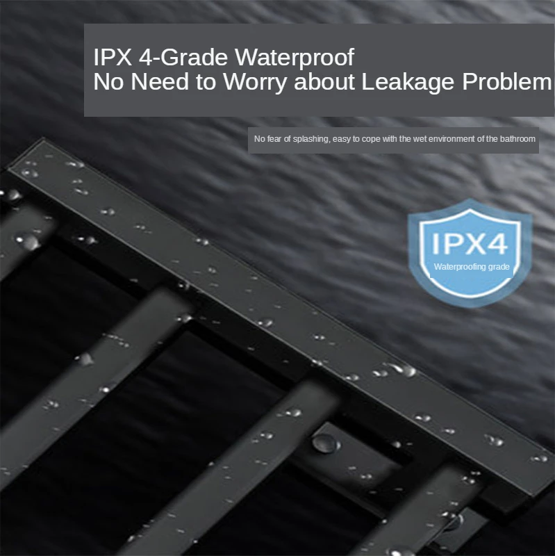 Perforation - free Smart Electric Towel Rack Household Heating Towel Rack Bathroom Constant Temperature Drying Rack