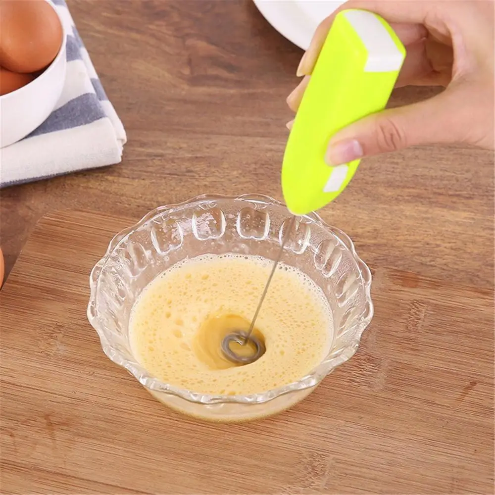 Milk Drink Coffee Whisk Mixer Electric Egg Beater Frother Foamer Mini Handle Stirrer Practical Blender Kitchen Cooking Tool