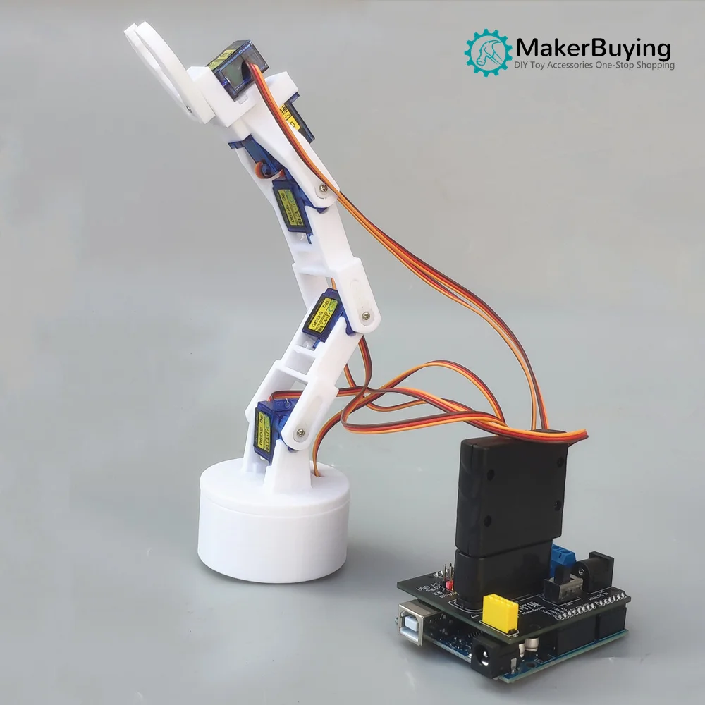 リモートコントロール用ロボットアームキット,arduino制御用の6dof 3D印刷キット,学習キット,DIY