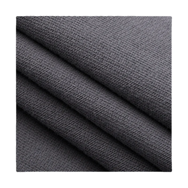 

Width 62" Solid Color Soft Comfortable Fashionable Fleece Pure Cotton Fabric By The Yard For Coat T-Shirt Casual Wear Material