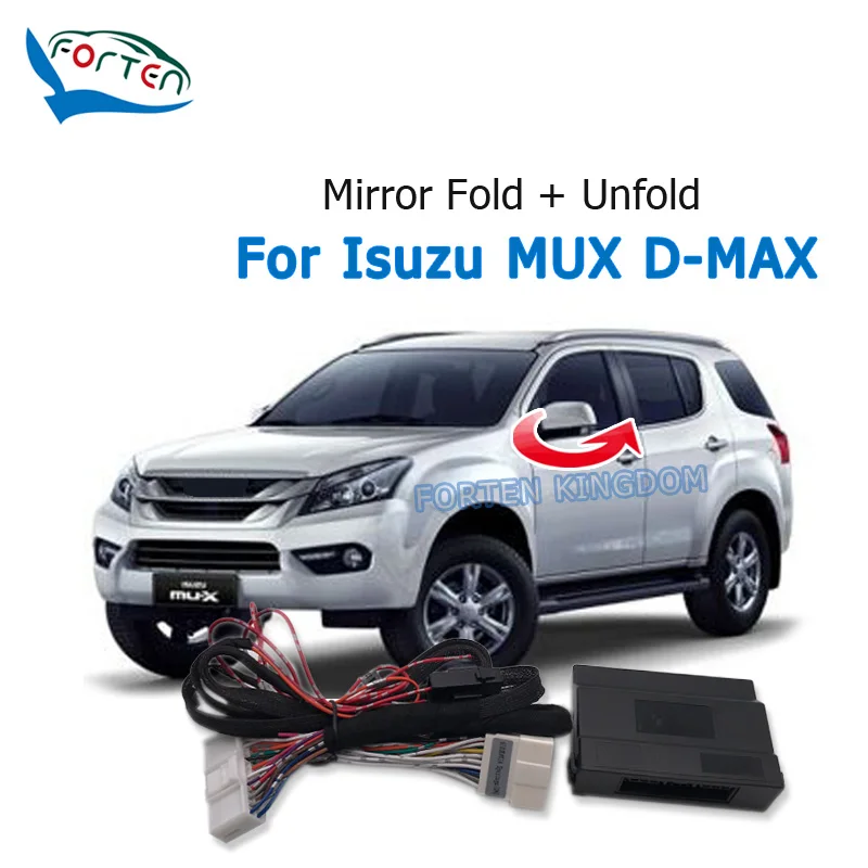 Forten Kingdom Car Side Auto Rear Mirror Folding System Module for Isuzu Mux Mu-x D-max Dmax 2015-2020