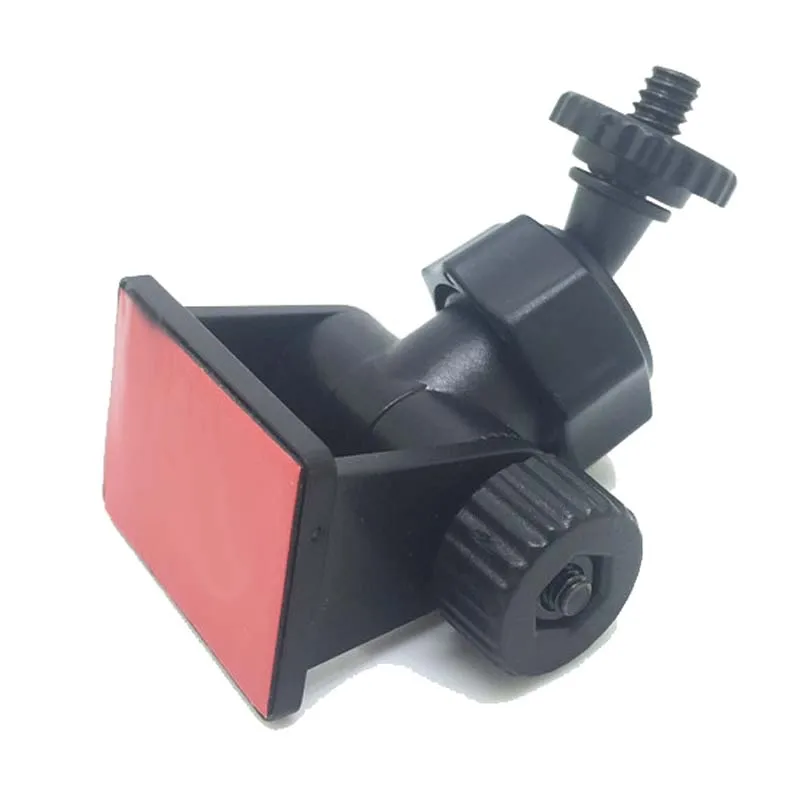 6mm Screw Head Car Mount Camera Holder DVR DV GPS Stand 1/4 Screw Auto Video Mini Car Holder Car Styling Adhesive Tripod Holder