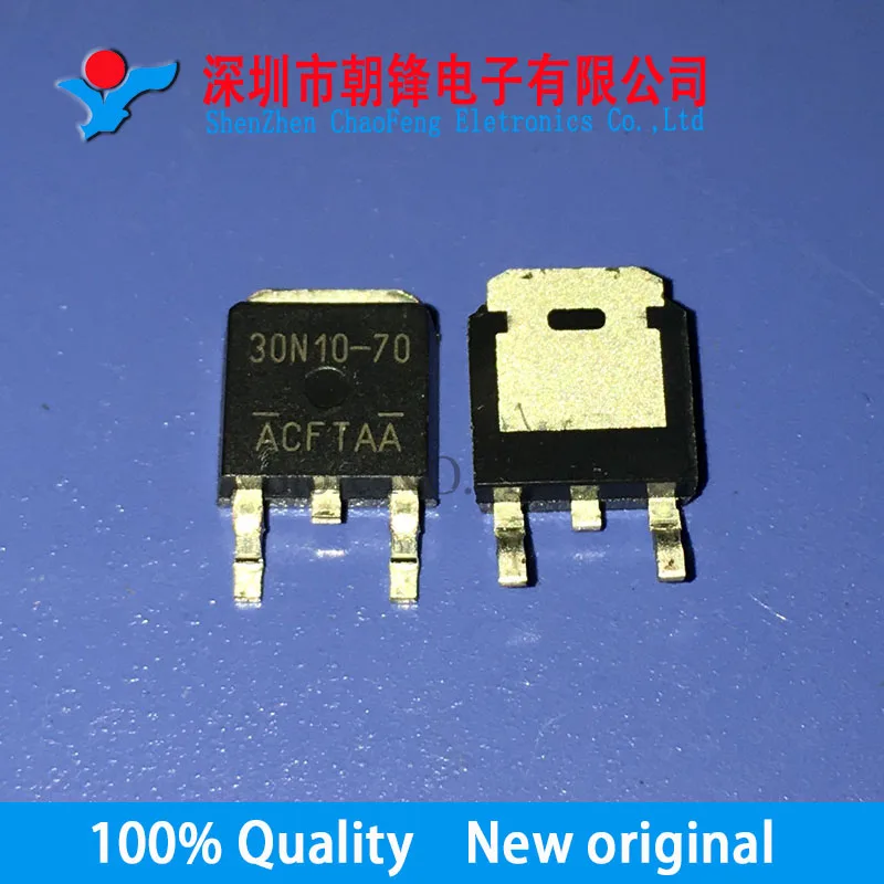 20PCS AM30N10-70D-T1-PF 30N10-70 TO-252ใหม่
