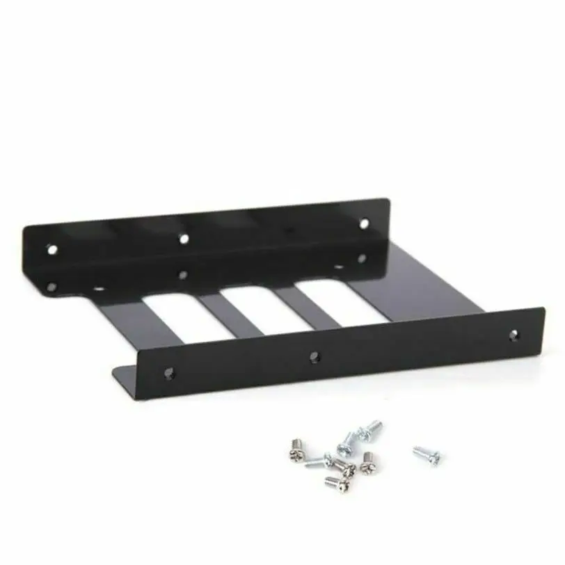 Drive Holder 2.5'' SSD HDD To 3.5'' Mounting Adapter Bracket Black Hard Dock