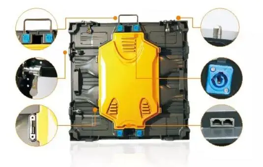 P 2,5 Led Video Wand Outdoor VOLL Farbe