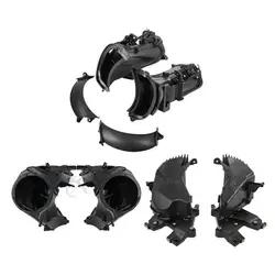 Motorcycle Black Fairing Air Duct Inner Fairing Speaker Box For Harley Touring Road Glide 2015-2022 2021 2019 2018 ABS Plastic