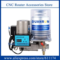 1L Automatic Lubrication grease Pump CNC Digital electronic Timer Thick Oil Pump DC24V/AC220V adapted No 000-1# grease