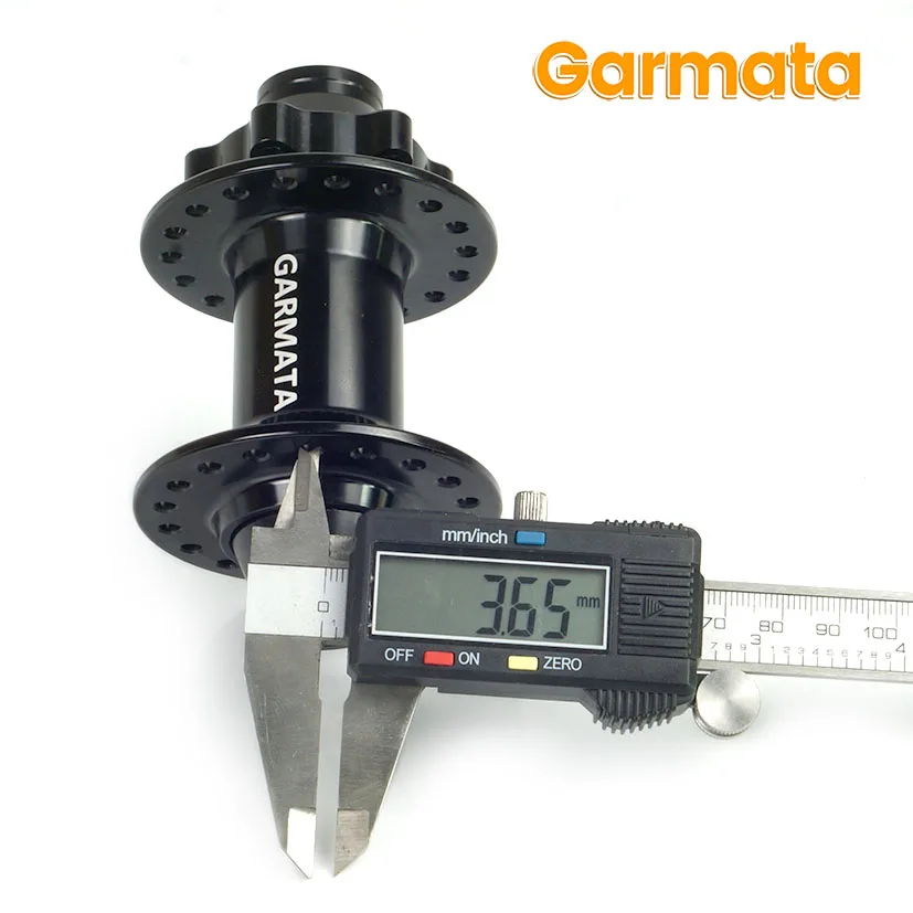 GARMATA Bicycle Front Hub 110x20mm 36H 10g Spokes with disc brake/ MTB mountain bike hub/ Ebike hub/ Front bearing bicycle hub