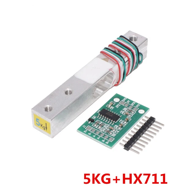 Digital Load Cell Weight Sensor HX711 AD Converter Breakout Module 1 5 10 KG Portable Electronic Kitchen Scale for Arduino Scale