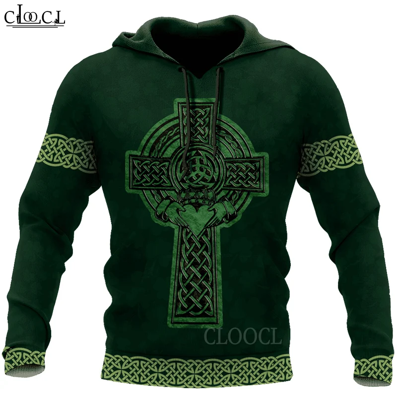 HX Newest Popular St Patrick's Day Irish Hoodie Men Women Sweatshirts 3D Print Fashion Harajuku Casual Tracksuit Drop Shipping