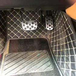 For Toyota Hiace 300 Granvia 2020 Interior Accessories Aluminum Alloy Accelerator Gas Pedal Cover Brake Pedal Automatic Styling