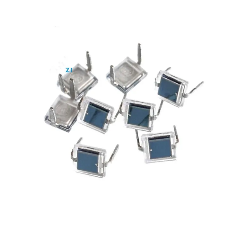 

100pcs BPW34 DIP-2 Silicon photocell diode DIP Photodiode new original phototube 850nm Through Hole DIL-2 PIN Photodiodes