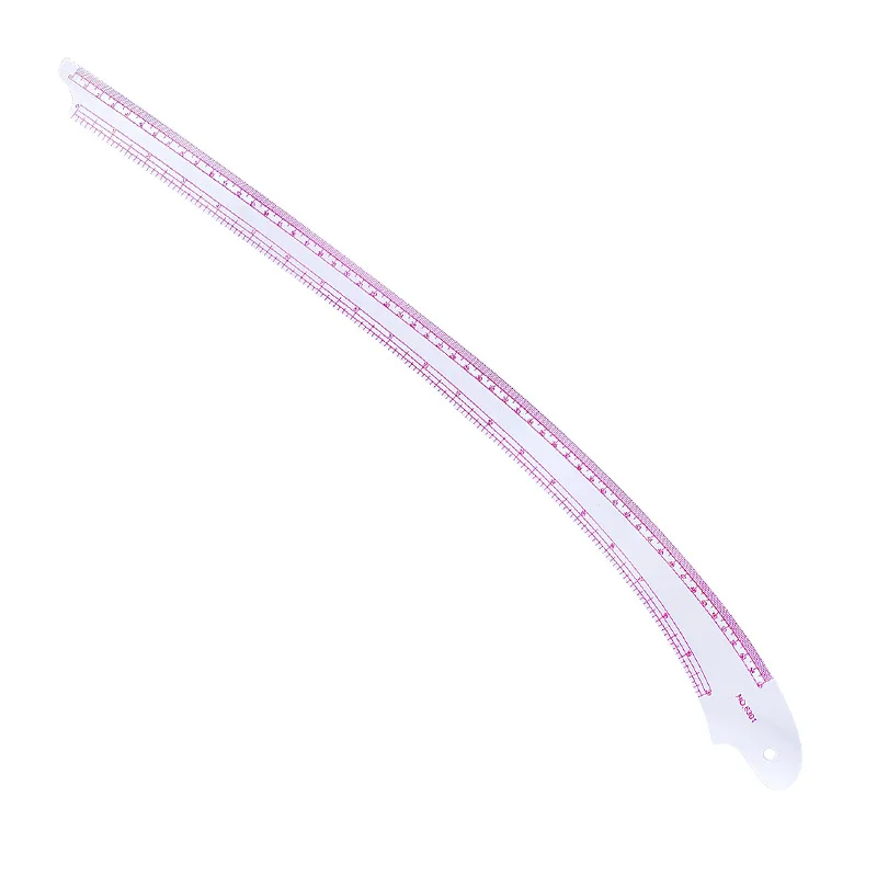 Multi-function Plastic Transparent French Curve Ruler SplIne Sewing Patchwork Feet Tailor Yardstick Cloth Cutting Rulers