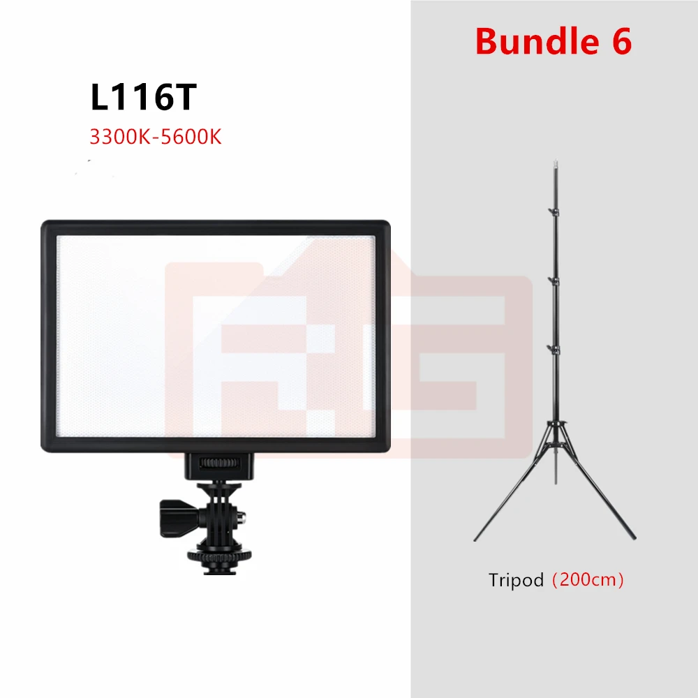 Viltrox L116T Led Video Licht Ultra Dunne Lcd Bi-Color Dimbare Studio Led Verlichting Lamp Panel Voor Camera Dv make-Up Vlog Tiktok