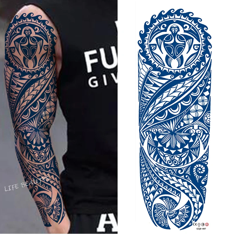 Juice Ink wasserfester temporärer Tattoo-Aufkleber, langlebig, wasserfest für 1–2 Wochen, realistisches semi-permanentes Fake-Tattoo