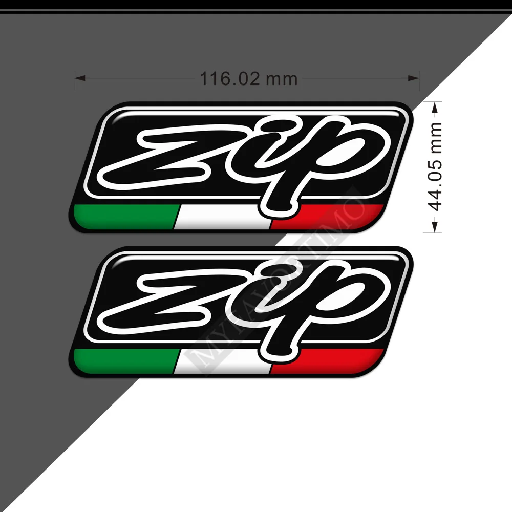 Scooter 3D Emblem Logo Decal Stickers For Piaggio Vespa Zip 2T 4T 125 SP 50 100 50cc 2016 2017 2018 2019 2020