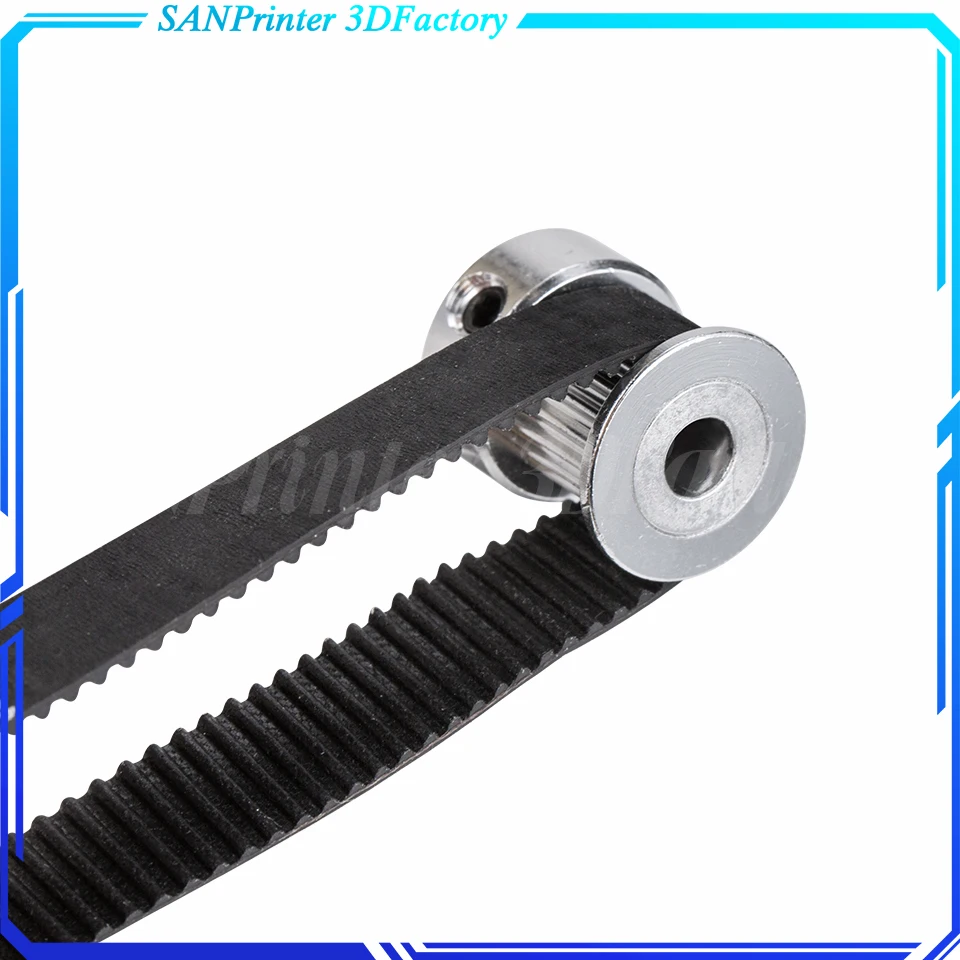 GT2 Timing Belt Pulley 60teeth 20teeth 5mm/8mm Reduction 3:1/1:3 belt width 6mm 10mm for 3D printer accessories