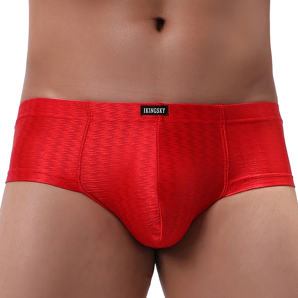 IKingsky-Boxer Brcorporelle pour Homme, Sous-Vêtement Sexy, Mini Joue, Sous-Culotte Brésilienne