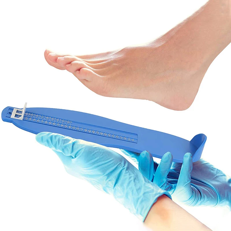 

Adjustable Adults Foot Ruler Measuring Device Nail Care Infant Foot Ruler Kids Foot Length Shoes Size Calculator Measure Gauge