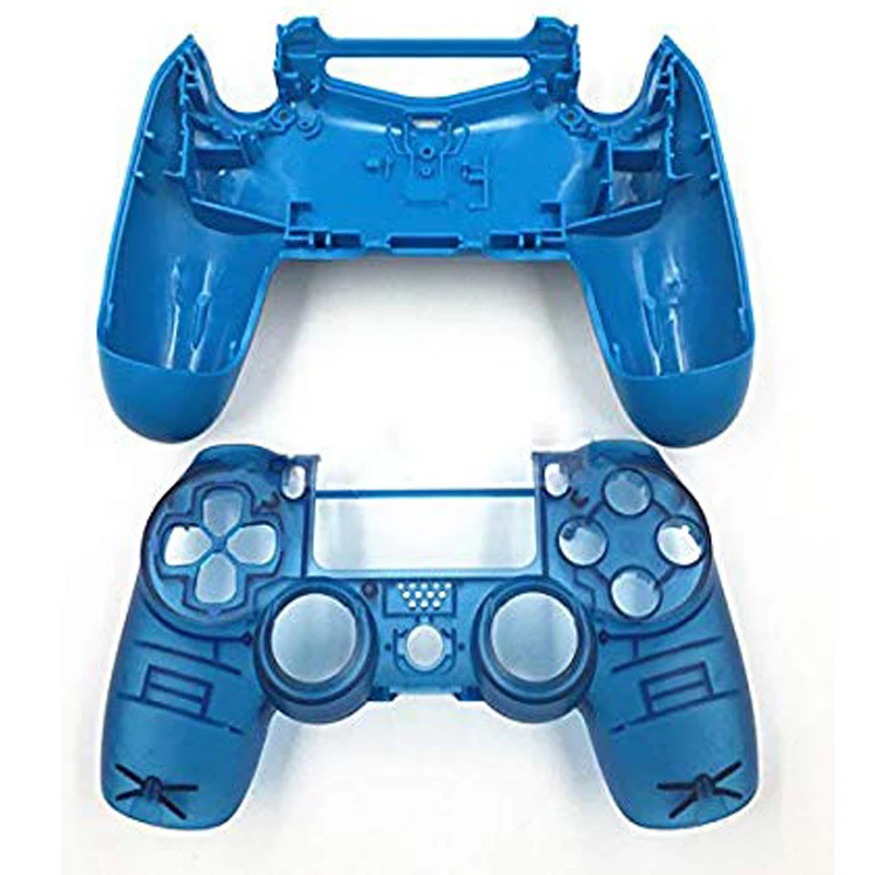 Foggy Clear Blue PS4 PRO Housing Shell Faceplate Case Replacement 